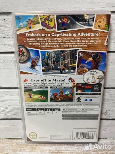 Super mario odyssey nintendo switch