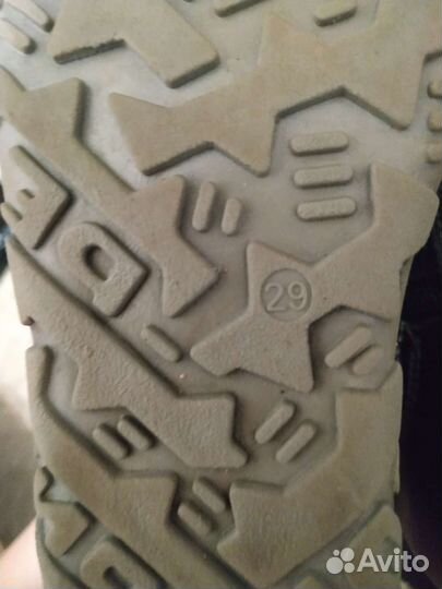 Сапоги кожа