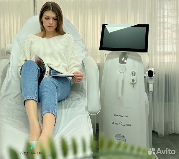 Диодный лазер для эпиляции люминес Max One 1200 Вт