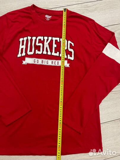 Спортивный лонгслив Nebraska Cornhuskers XL