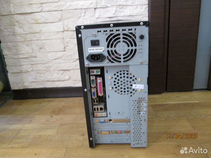 Старый пк без HDD