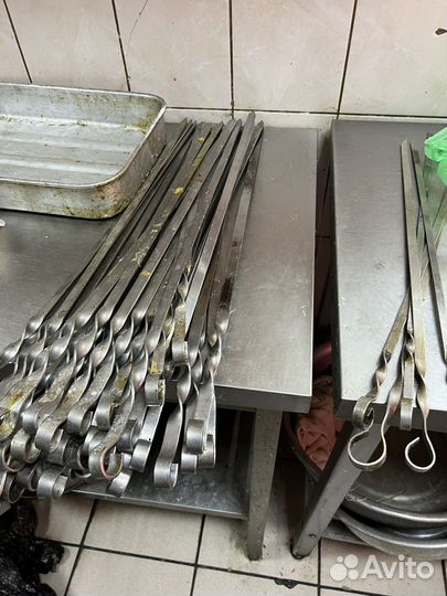 Шампура из нержавейки бу