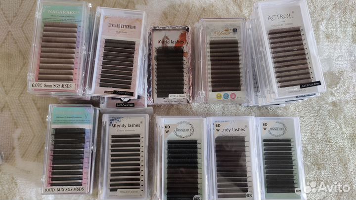 Продам готовые пучки для наращивания ресниц