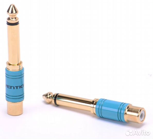 Переходник Jack 6.3-Jack 3.5 / RCA