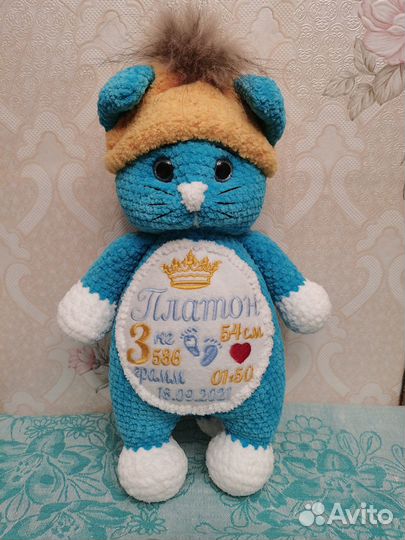 Игрушка с метрикой