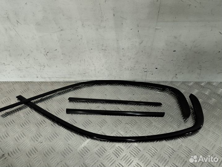 Накладка глухого стекла bmw x5 e53 матовая