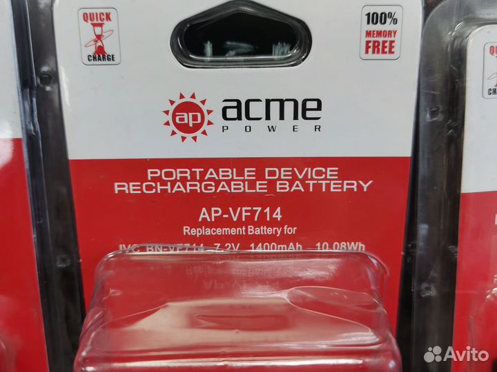 Аккумуляторы для видеокамер