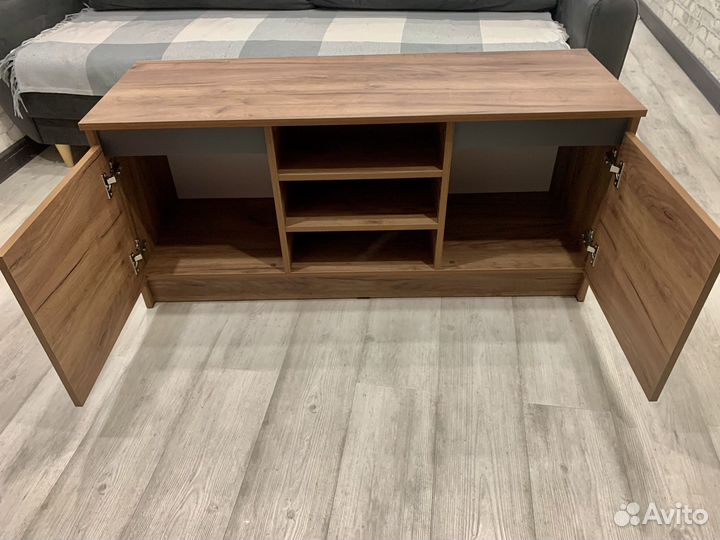 Тв-тумба Сплит 120 Крафт табачный