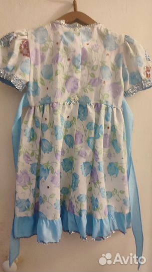 Платье новогоднее для девочки.Эксклюзив