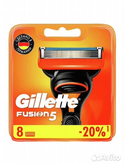 Gillette fusion 5 кассеты для бритья