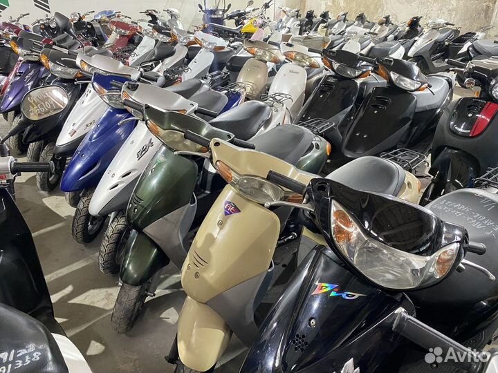 Скутеры из Японии с Гарантией 49 куб