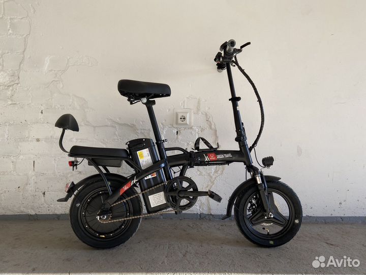 Электровелосипед складной