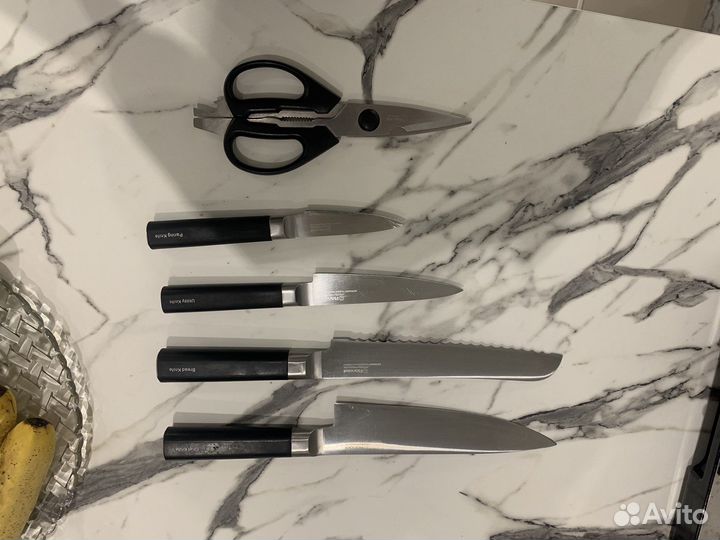 Набор кухонных ножей Rondell