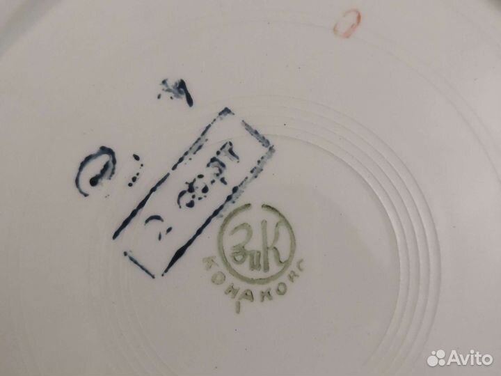 Тарелка Конаково, Зик, Буди, Дулево СССР