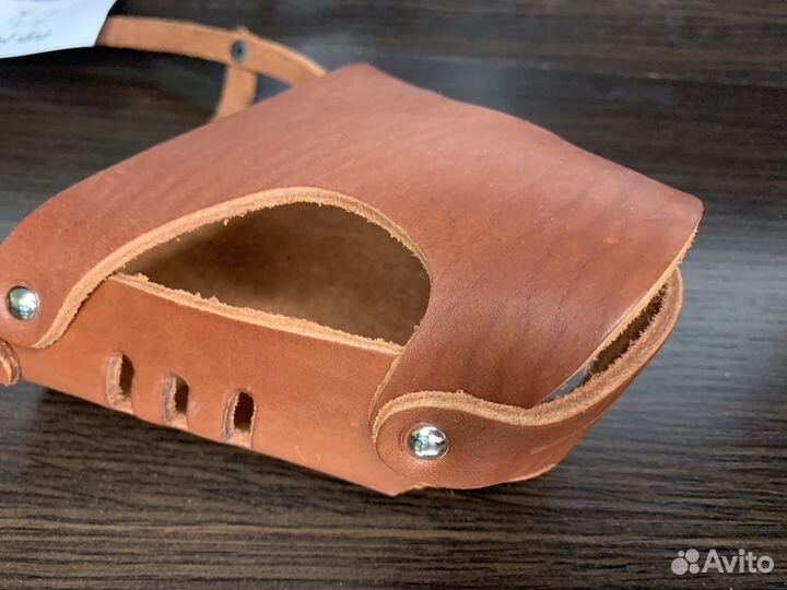 Намордник кожаный для собак