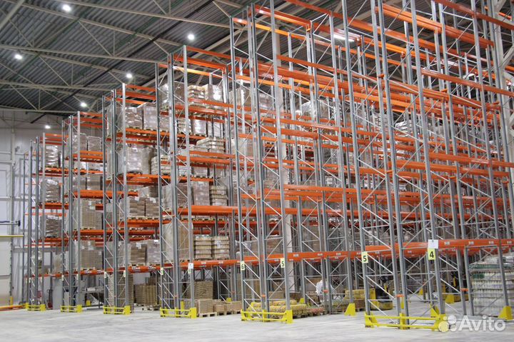 Монтаж складских стеллажей