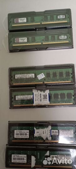 Оперативная память ddr2 все по 1gb