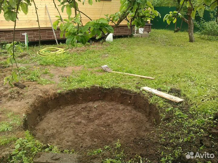 Установка септика под ключ