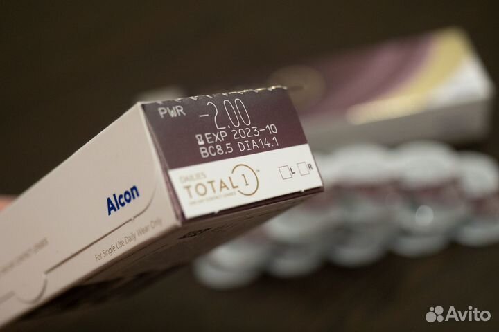 Контактные линзы Alcon Dailies Total1