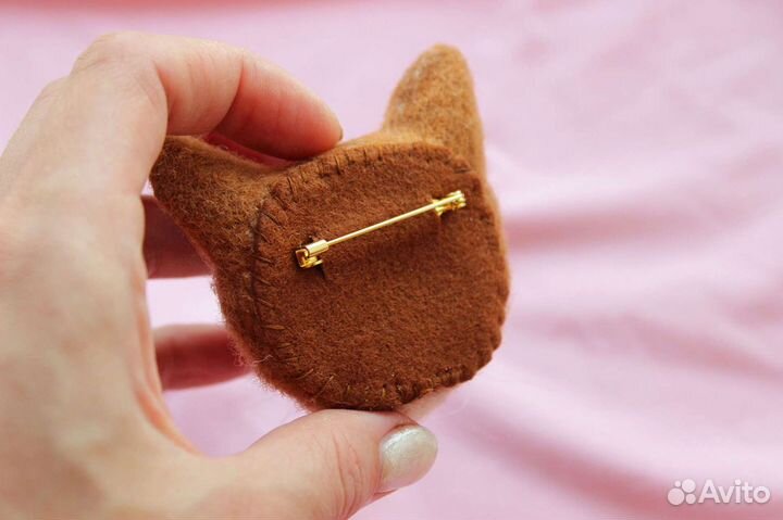 Мордочки по фото питомца (брошь,магнит или брелок)