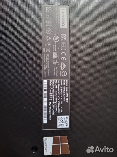 Ноутбук Lenovo ideapad 110-15IBR