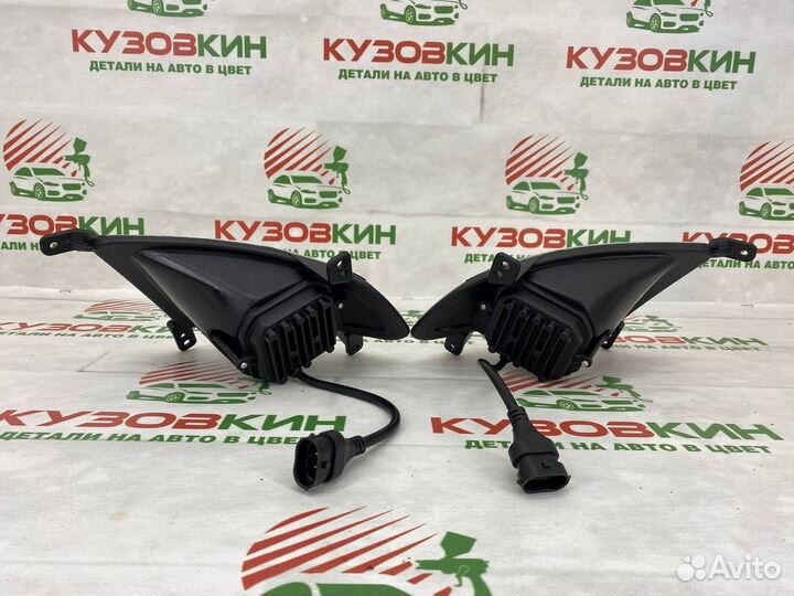 Туманки 30W LED приора 2 21704 бел 3 линзы