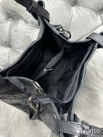 Сумка женская, натуральная кожа, Италия