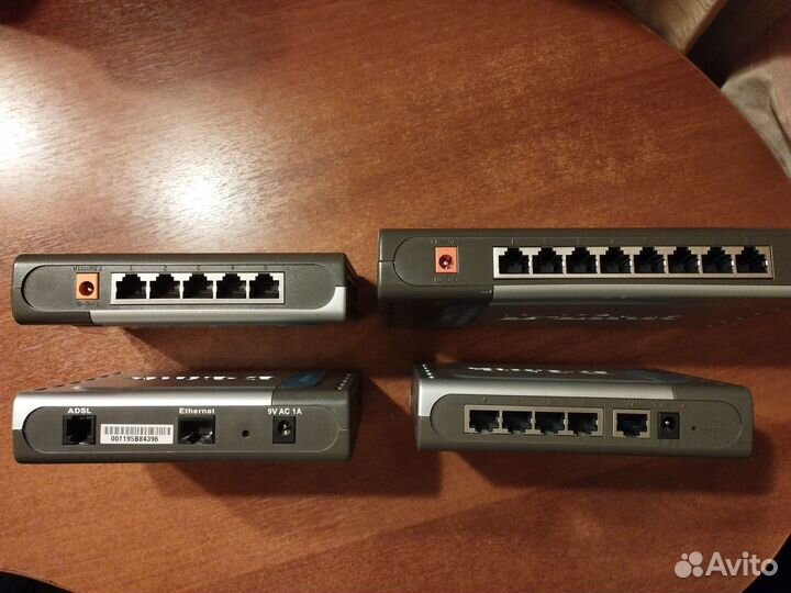 D-Link Коммутаторы Ethernet Switch, роутер, модем