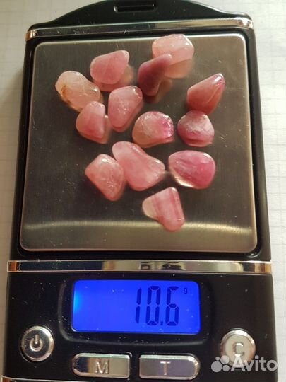 Турмалин галтовка