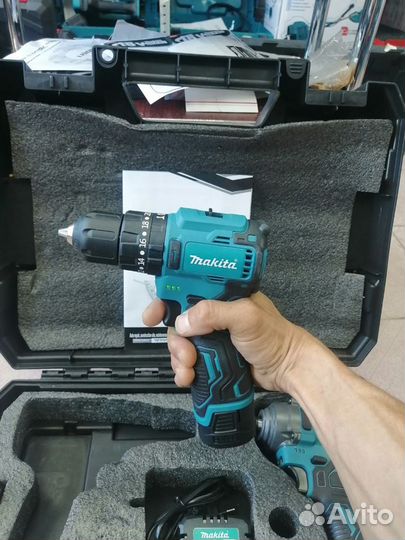 Набор Makita 2 в 1 шуруповёрт / импакт винтоверт