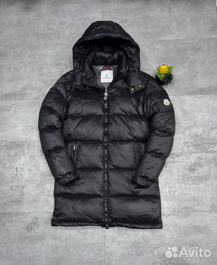 Парка пуховик Moncler удлиненная