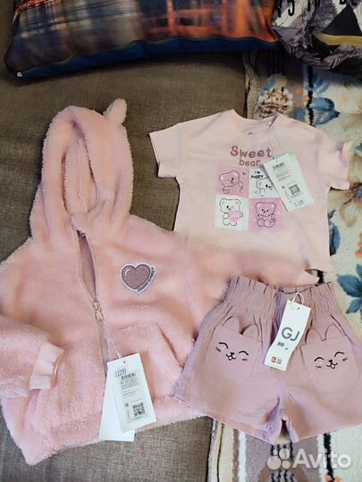 Детские новые вещи 1-2года