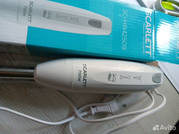 Блендер погружной новый