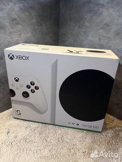 Новый Xbox series S 512gb, запечатанный