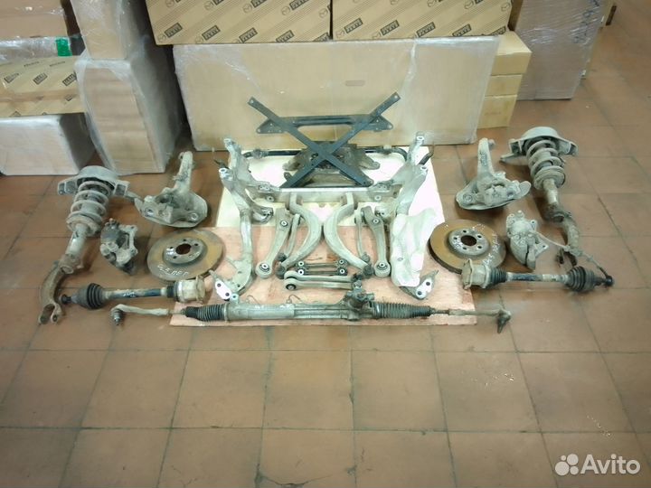 Передняя подвеска в сборе Audi q5 8r