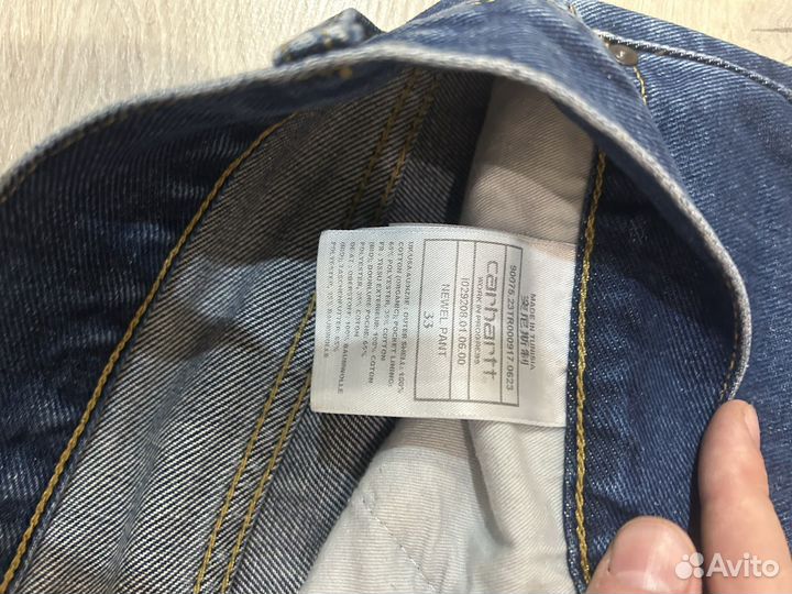 Джинсы carhartt