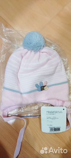Шапка для девочки демисезонная