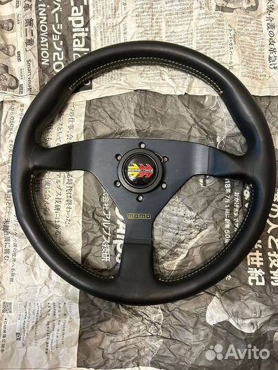 Спортивный руль momo 1989