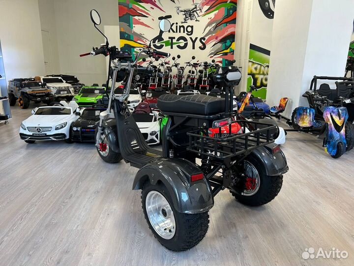 Трехколесный скутер ikingi M11 Pro Trike
