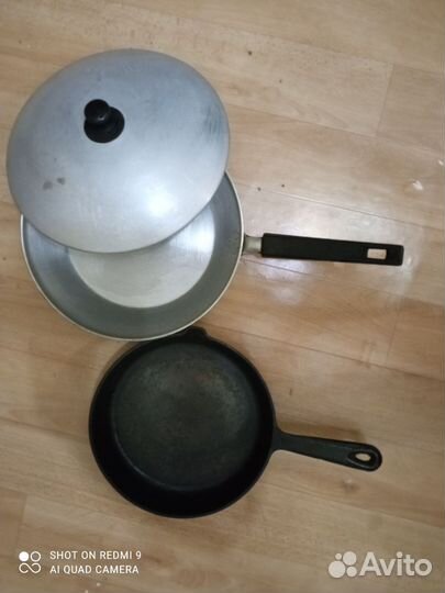 Чугунная сковорода СССР