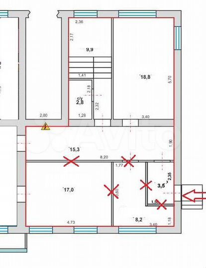 Свободного назначения, 66.1 м²