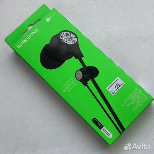 Проводные наушники BM28 черные