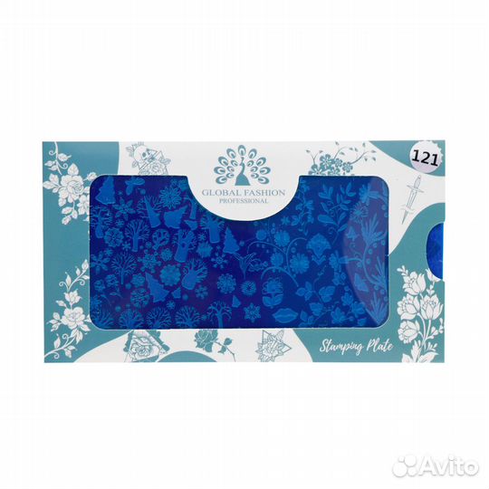 Диск для стемпинга Global Fashion #-121