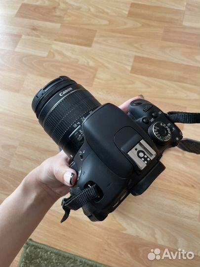Фотоаппарат canon eos 600d, с двумя объективами