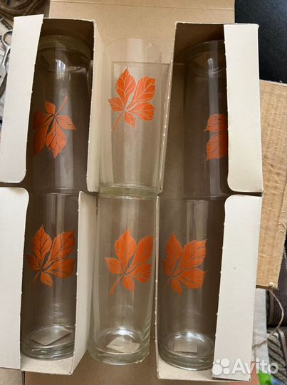 Стаканы стекло СССР