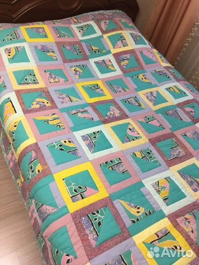 Лоскутное одеяло, ручной работы