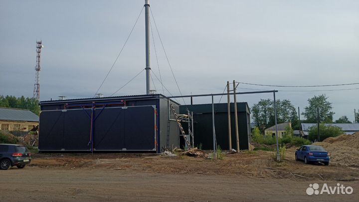 Сушильная камера древесины - 80 куб.м загрузка