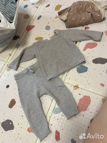 Вязаный костюм hm 74