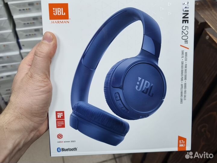 Беспроводные наушники jbl tune 520bt