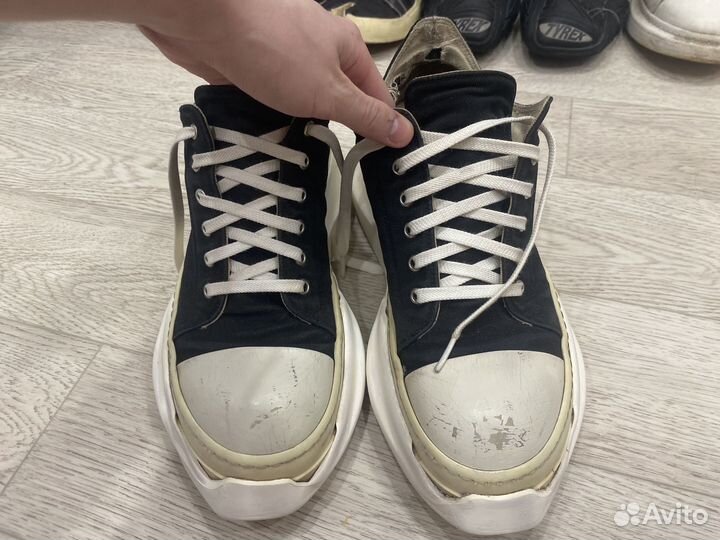 Rick owens ramones abstract